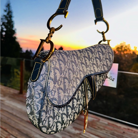 Dior: Trotter Saddle CD Shoulder Bag - Picture 6 of 16